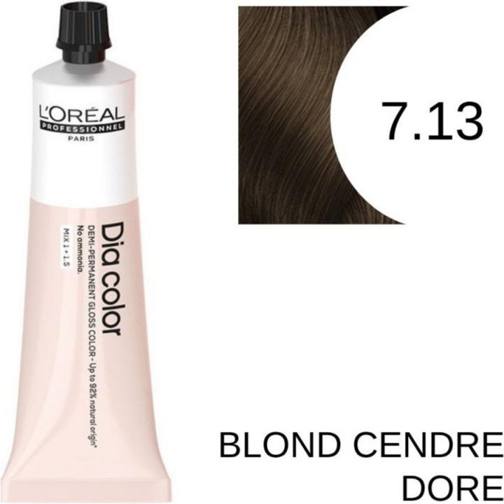 Image du produit L'Oréal Paris Loreal DIA Color 7,13 Blond moyen cendré or 60 ml (7.13 Blond cendré doré)