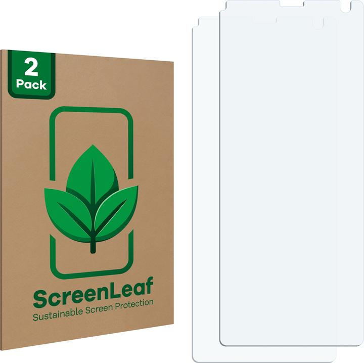 Image du produit ScreenLeaf Film de protection durable Protection d'écran Film clair transparent (2 pièce(s), Sony Xperia XZ3)