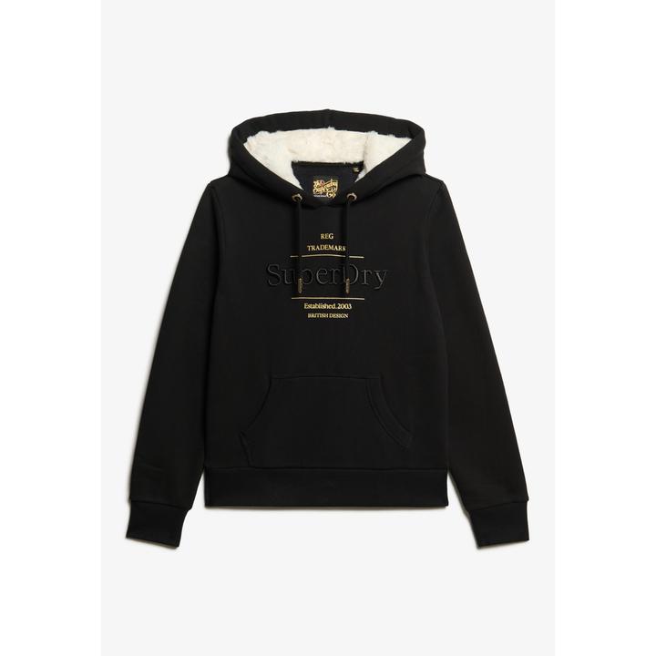 Produktbild Superdry hoodie damen luxe metallic logo (XS)