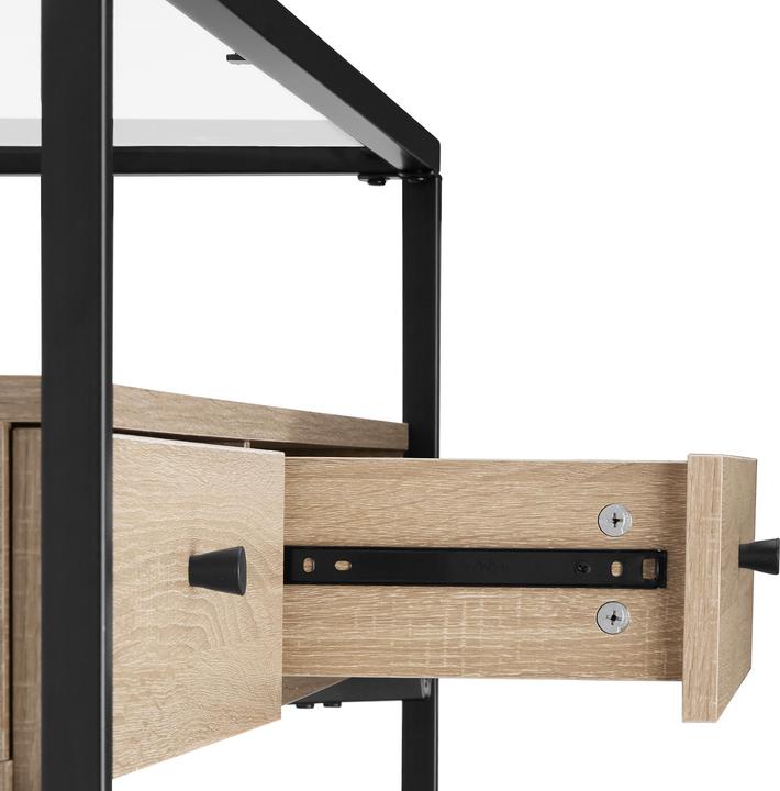 Image du produit tectake Buffet bas Maidenhead 121,5x41,5x50,5cm (121,5 x 41,5 x 50,5 cm)