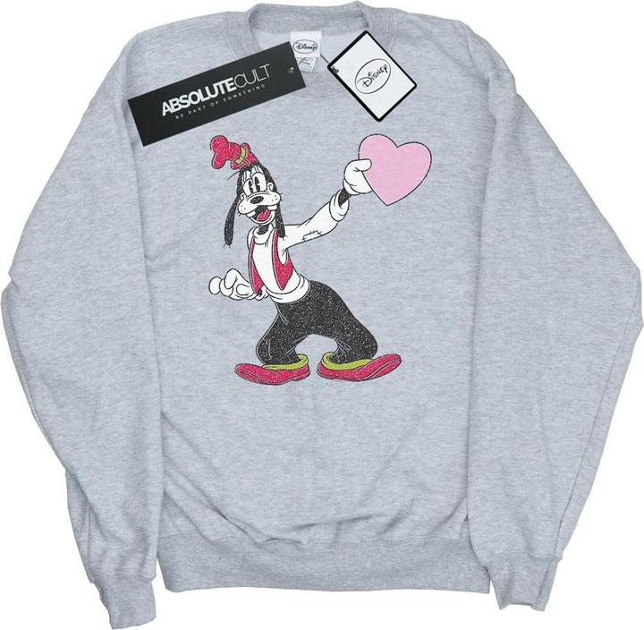 Disney Goofy Love Heart Sweatshirt (XL)