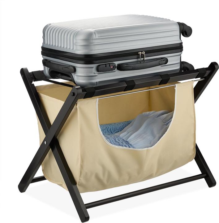 Relaxdays Suitcase stand (Suitcase rack)