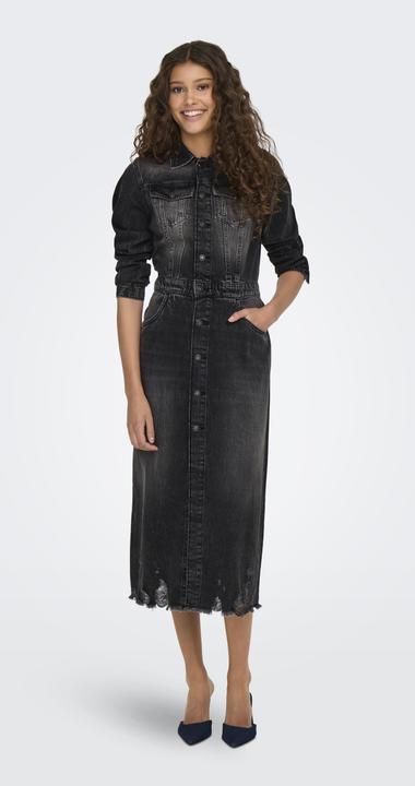 Produktbild Only ONLBROADWAY Langes Kleid Jeanskleid (S)