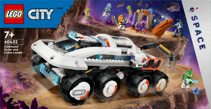 Image du produit LEGO Jouet City Command Rover et chargeur de grue 60432 (60432, LEGO City)
