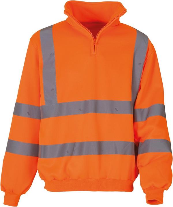 Produktbild Yoko Hi Vis Pullover mit 14 Reissverschluss (2 StückPackung) (L)