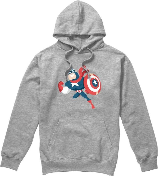 Captain America Holiday Outfit Kapuzenpullover
