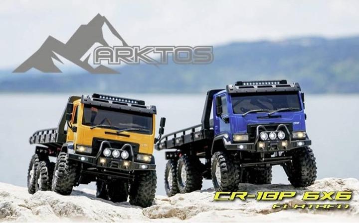 Actual product image Absima CR18P Tow Truck 6x6 Brushless 1:18 RC model truck electric crawler four-wheel drive