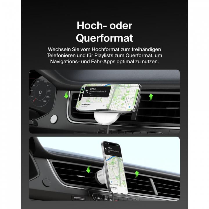 Productafbeelding Belkin Qi2 15W Car Vent Mount No CLA