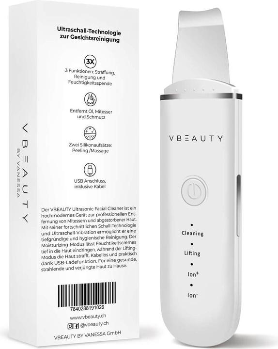 VBEAUTY Ultrasonic Facial Cleaner