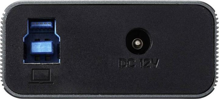 Produktbild Renkforce RF-HUB-380 8 Port USB 3.2 Gen 1-Umschalter + Hub (USB 3.0) mit Aluminiumgehäuse Silber-Sc (USB-A, 8 Ports)