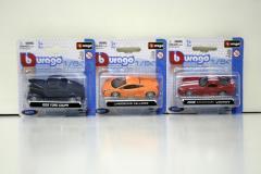 Image du produit Bburago Burago autos en métal 1/64 assortis