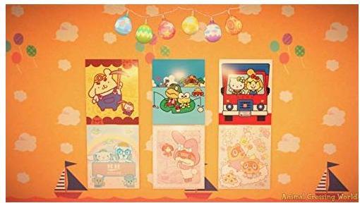Image du produit Nintendo cartes amiibo 6 pcs. Animal Crossing New Leaf + Sanrio (3DS, Wii U, Switch)