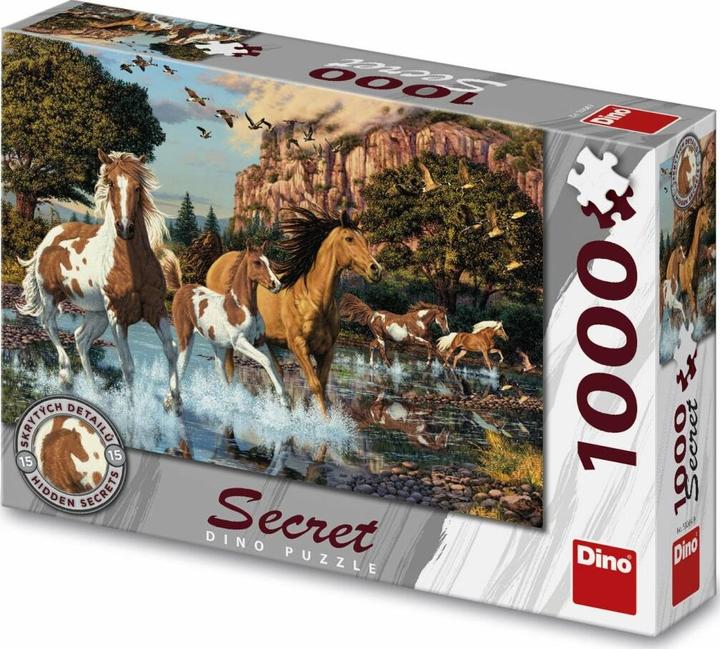 Produktbild Dino 1000 Stk. - Pferde (1000 Teile)