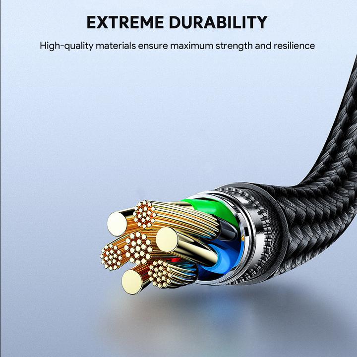 Image du produit Aukey Câble USB-C - USB-C, PD 60W, 1.8 m (1.80 m, USB 3.2 Gen 1, 60 W)