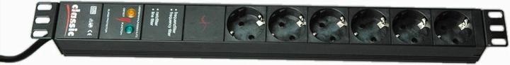 Produktbild Bachmann Steckdosenleiste (Rack (6 x, CEE 7/3, 2 m)