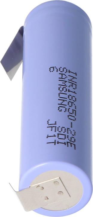 Image du produit Samsung Akku INR18650 29E + Lötfahne U (1 pcs, 18650, 2900 mAh)