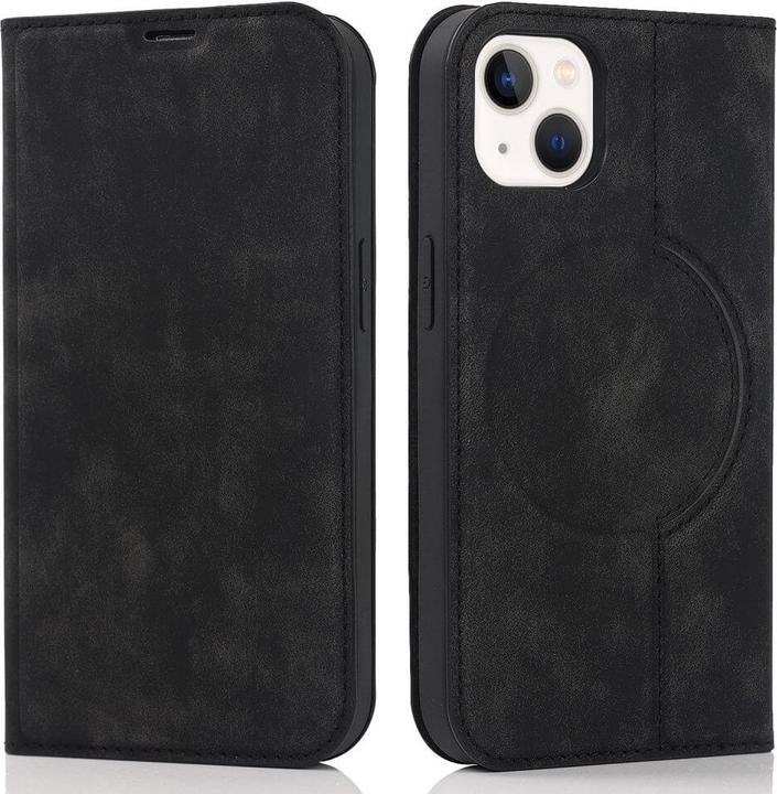 Image du produit Cover-Discount iPhone 15 - Étui à clapet MagSafe RFID noir (Apple iPhone 15)