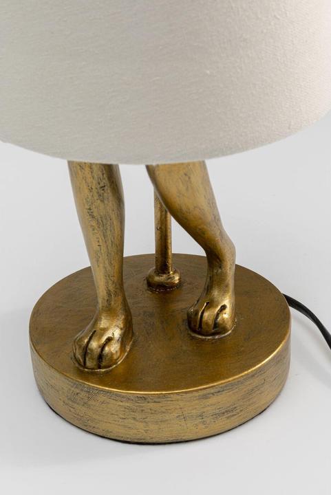 Produktbild Kare Design Tischleuchte Animal Rabbit Gold/Weiss 50cm (E14)