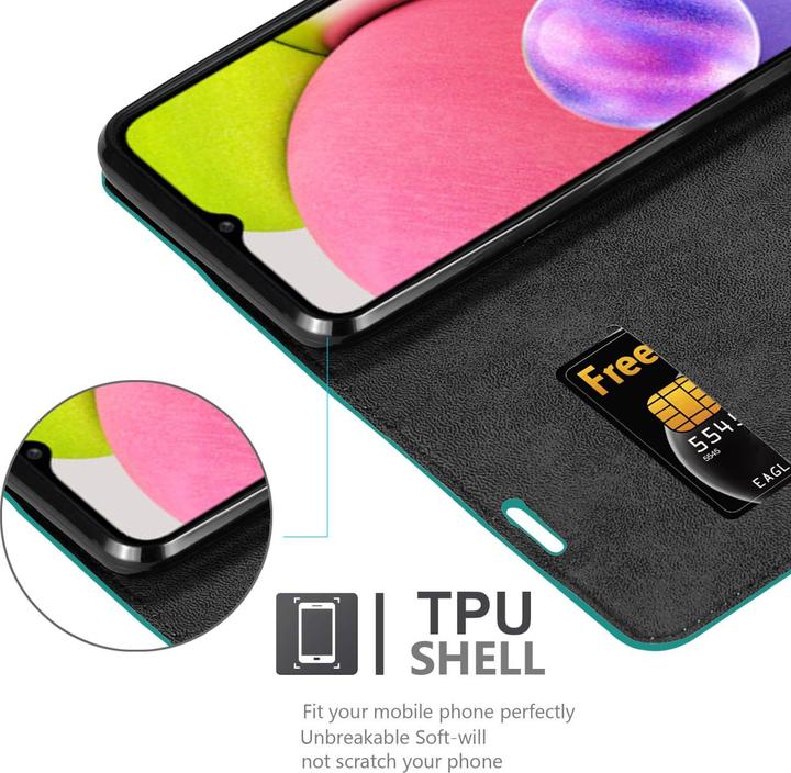 Immagine prodotto Cadorabo Libro Invis. Coperchio magnetico (Samsung Galaxy A03s)