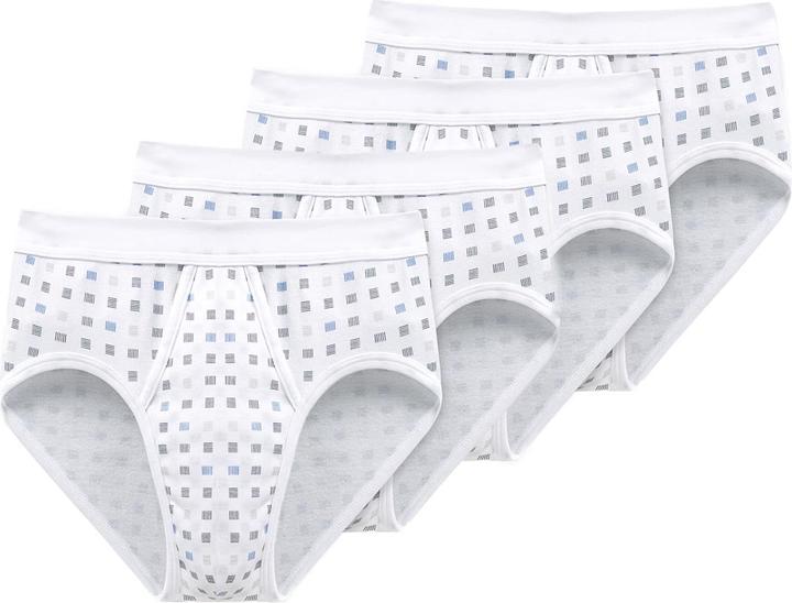 Produktbild Schiesser 4er Pack Cotton Essentials Feinripp Sportslip (L, 4er Pack)