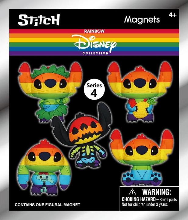 Actual product image Monogram Int. Lilo & Stitch 3D Magnets Series 4 Display (12) (12 x)