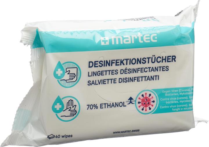 Martec Disinfectant wipes