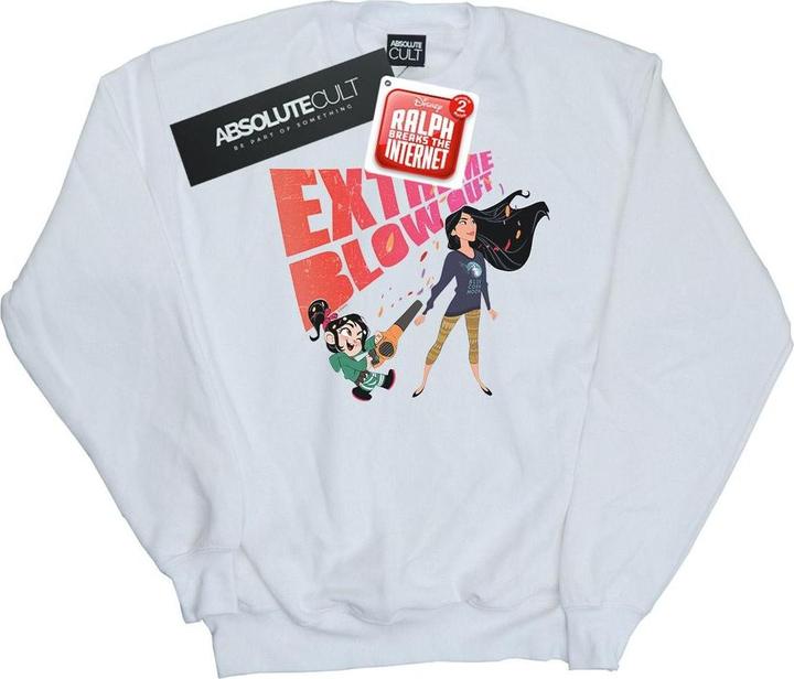 Disney Wreck It Ralph Pocahontas And Vanellope Sweatshirt (XXL)