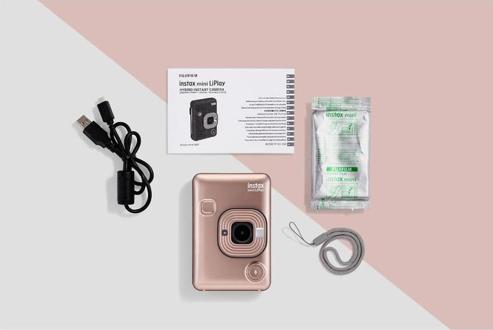 Produktbild Fujifilm Instax Mini LiPlay Blush Gold