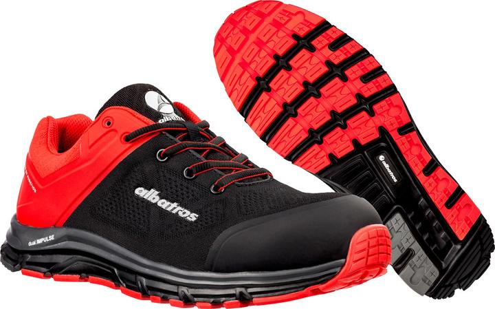 Immagine prodotto Albatros Scarpe di sicurezza S1P da uomo LIFT IMPULSE LOW nero taglia 39 (S1P, 39)