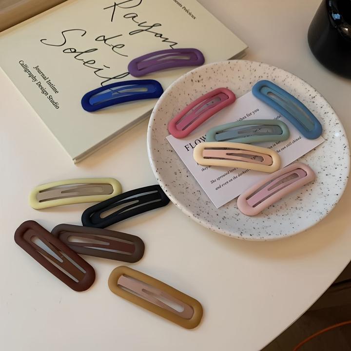 Image du produit Activity Board 20 pièces/clips de couleur aléatoire, reflets mats à l'huile, clips à cheveux mignons et cool, y (20 pcs)