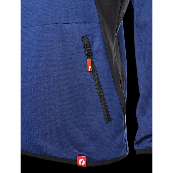 Actual product image Magni Tech fleece jumper mottled corn blue/black size S Fortis Elements (S)