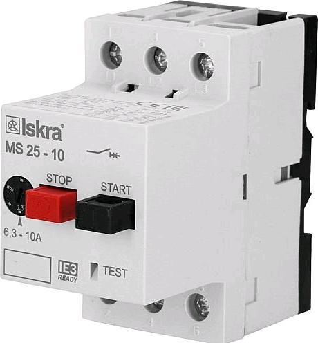 Image du produit Iskra IE3 Disjoncteur moteur conforme MS25 10