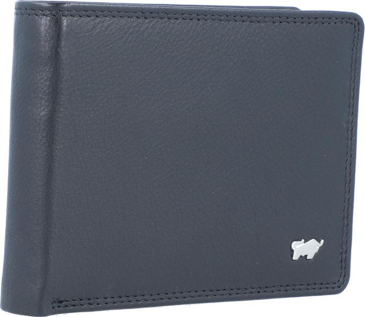 Actual product image Braun Büffel Golf Edition wallet leather 12 cm