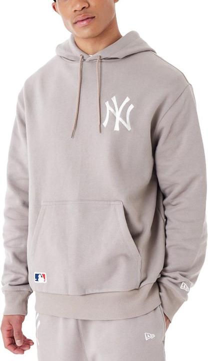 New Era Oversized Hoody New York Yankees ash brown - L (L)