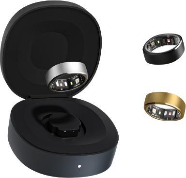 Image du produit RingConn Smart Ring (Gen1) (14, Argent au clair de lune)