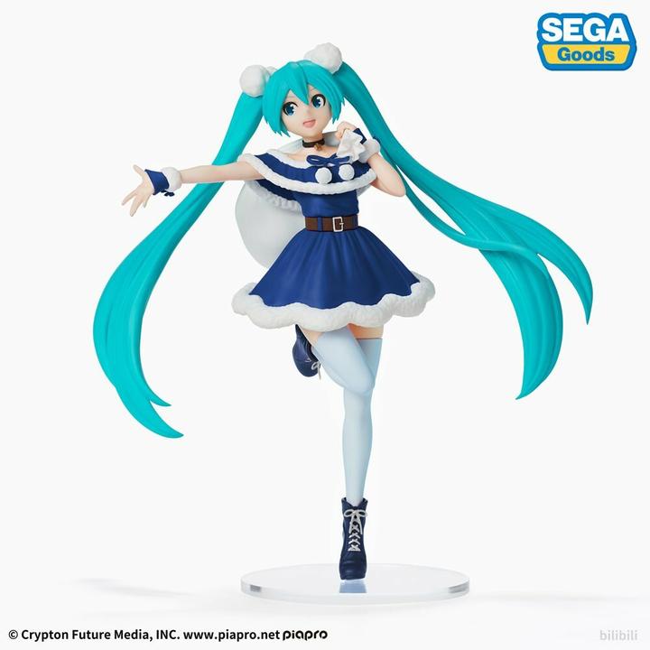 Produktbild Sega ST Hatsune Miku Christmas 2020 Blue SPM 22 cm