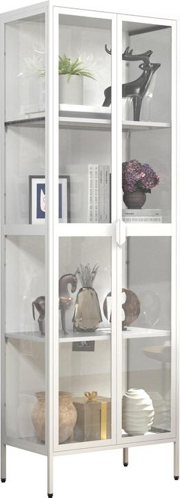 Immagine prodotto VCM Vetrina in acciaio Floka XXL (60 x 35 x 180 cm)