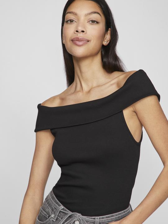 Immagine prodotto Vila Top off-shoulder a coste (XL)