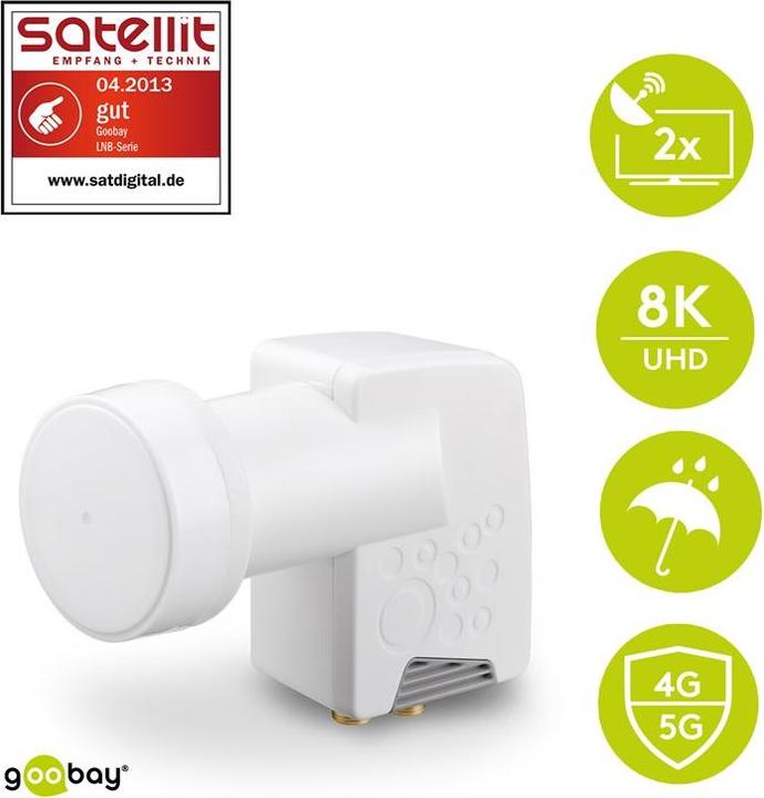 Image du produit Goobay Universal Twin (Twin LNB, 40mm)