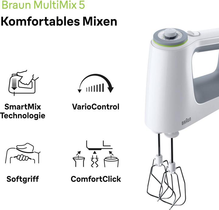 Productafbeelding Braun MultiMix 5 HM5137WH (750 W)