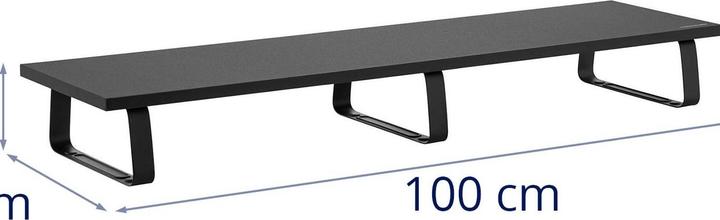 Actual product image Fromm & Starck Monitor Stand - for two monitors - fibreboard