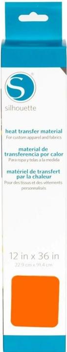 Image du produit Silhouette Film thermocollant 30,5 cm x 91,4 cm Lisse, Orange fluo
