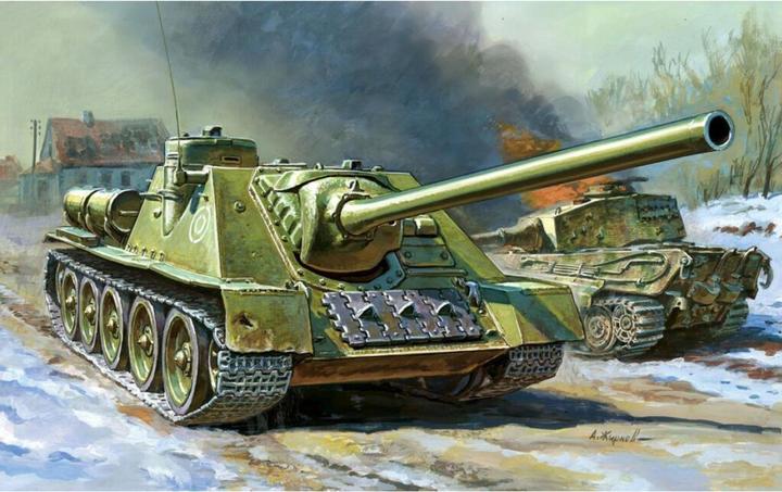 Produktbild Tamiya 1:100 Self-propelled Gun SU-100