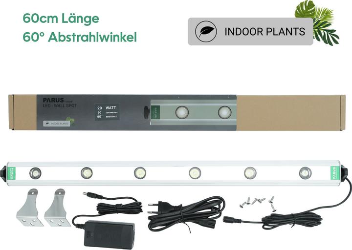 Produktbild Parus by Venso Wall Spot 60cm, Abstrahlwinkel 60° (LED, 245 V)