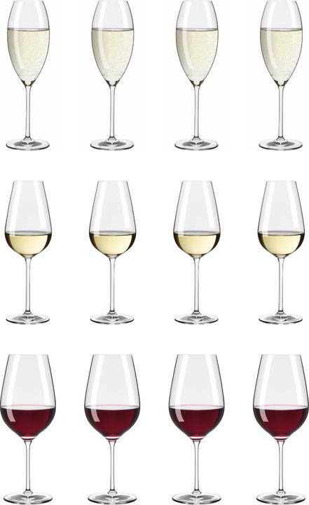 Ritzenhoff Glamour glass set 12 pcs. (60.90 cl, 12 Glasses, Wine glasses set)