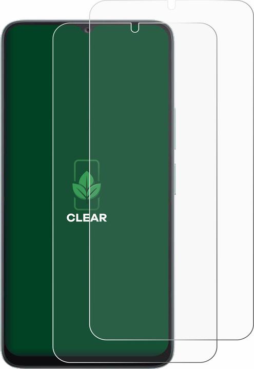 Produktbild ScreenLeaf Schutzfolie nachhaltiger Displayschutz Display Schutz Folie Klar Transparent (2 Stück, Oppo F11)