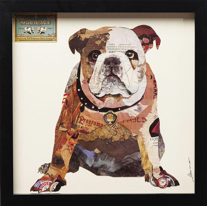 Produktbild Kare Design Bild Frame Art Bulldog