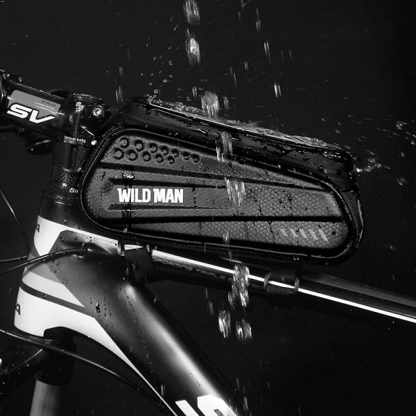 Image du produit Wildman Etui/uchwyt rowerowy L ES3 sakwa na ramę czarna/black (Sacoches)