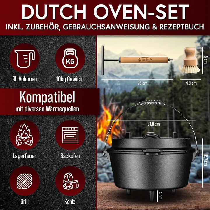 Produktbild Gusskönig Dutch Oven Set