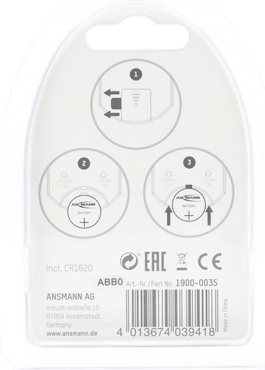 Image du produit Ansmann Batterietester für Alkaline und Lithium Knopfzellen, der Knopfzellentester